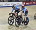 Allison Beveridge/Stephanie Roorda 		CREDITS:  		TITLE: Track World Cup Milton 2018 		COPYRIGHT: Rob Jones/www.canadiancyclist.com 2018 -copyright -All rights retained - no use permitted without prior; written permission