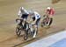 Team Belgium (Kenny de Ketele/Robbe Ghys) was at the top until a crash 		CREDITS:  		TITLE: Track World Cup Milton 2018 		COPYRIGHT: Rob Jones/www.canadiancyclist.com 2018 -copyright -All rights retained - no use permitted without prior; written permissio