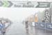 The top of the mountain was fogged in 		CREDITS:  		TITLE: Tour de Beauce 		COPYRIGHT: Rob Jones/www.canadiancyclist.com 2018 -copyright -All rights retained - no use permitted without prior; written permission