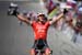 Toms Skujins (Team Trek Segafredo) celebrates after winning stage three 		CREDITS:  		TITLE: 775137810CG00147_Cycling_13 		COPYRIGHT: 2018 Getty Images