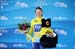 Katie Hall (UnitedHealthCare Pro Cycling Team) is awarded the yellow jersey following Stage 2  		CREDITS:  		TITLE: 775137857ES008_Amgen_Tour_o 		COPYRIGHT: 2018 Getty Images