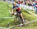 Pauline Ferrand Prevot (Fra) Canyon Factory Racing XC 		CREDITS:  		TITLE: 2018 UCI World Cup Albstadt 		COPYRIGHT: Rob Jones/www.canadiancyclist.com 2018 -copyright -All rights retained - no use permitted without prior; written permission