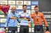 Michael Vanthourenhout, Wout van Aert, Mathieu van der Poel 		CREDITS:  		TITLE: 2018 Cyclo-cross World Championships, Valkenburg NED 		COPYRIGHT: Rob Jones/www.canadiancyclist.com 2018 -copyright -All rights retained - no use permitted without prior; wri