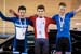 Dylan Bibic; Jacob Rubuliak; Matthias Giullemette 		CREDITS:  		TITLE: 2018 Junior, U17 and Para Track Nationals 		COPYRIGHT: ?? 2018 Ivan Rupes
