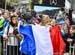 French animals had a lot to cheer about 		CREDITS:  		TITLE: 2018 La Bresse MTB World Cup 		COPYRIGHT: Rob Jones/www.canadiancyclist.com 2018 -copyright -All rights retained - no use permitted without prior; written permission