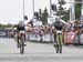 2 up sprint by Anton Cooper and Nino Schurter was only decided by photo finish 		CREDITS:  		TITLE: 2018 UCI World Cup Nove Mesto 		COPYRIGHT: Rob Jones/www.canadiancyclist.com 2018 -copyright -All rights retained - no use permitted without prior; written