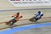 Braspennincx beats Amelia Walsh in the 1/16 final 		CREDITS:  		TITLE: 2018 Track World Championships, Apeldoorn NED 		COPYRIGHT: Rob Jones/www.canadiancyclist.com 2018 -copyright -All rights retained - no use permitted without prior; written permission