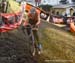 van der Poel was one of the only riders to consistently ride the off camber section 		CREDITS:  		TITLE: 2019 Cyclocross World Championships, Denmark 		COPYRIGHT: Rob Jones/www.canadiancyclist.com 2019 -copyright -All rights retained - no use permitted wi