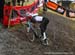 Neff has a bit of trouble on the off camber section 		CREDITS:  		TITLE: 2019 Cyclocross World Championships, Denmark 		COPYRIGHT: Rob Jones/www.canadiancyclist.com 2019 -copyright -All rights retained - no use permitted without prior, written permission