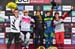 Kate Weatherly, Tracey Hannah, Marine Cabirou, Emilie Siegenthaler, Camille Balanche  		CREDITS:  		TITLE: World Cup Lenzerheide, 2019 		COPYRIGHT: ROB JONES/CANADIAN CYCLIST