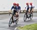 Daniel Chalifour/Jean-Michel Lachance leading Lowell Taylor/Andrew Davidson 		CREDITS:  		TITLE: Road National Championships, 2019 		COPYRIGHT: Rob Jones/www.canadiancyclist.com 2019 -copyright -All rights retained - no use permitted without prior, writte