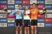 Julie de Wilde, Megan Jastrab, Lieke Nooijen 		CREDITS:  		TITLE: 2019 UCI Road World Championships 		COPYRIGHT: ¬© Casey B. Gibson 2019