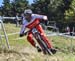 Mark Wallace (Can) Canyon Factory Downhill Team 		CREDITS:  		TITLE: 2019 World Cup Final, Snowshoe WV 		COPYRIGHT: ROB JONES/CANADIAN CYCLIST