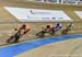 Buchli attacks during Repechages, Theo Bos and Hugo Barrette chase 		CREDITS:  		TITLE: 2019 Track World Championships, Poland 		COPYRIGHT: Rob Jones/www.canadiancyclist.com 2019 -copyright -All rights retained - no use permitted without prior, written pe