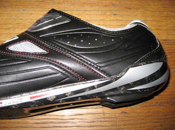 cycling shoes heel slip